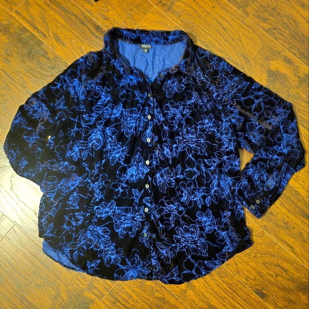 Torrid | Velvet Floral Top 3X